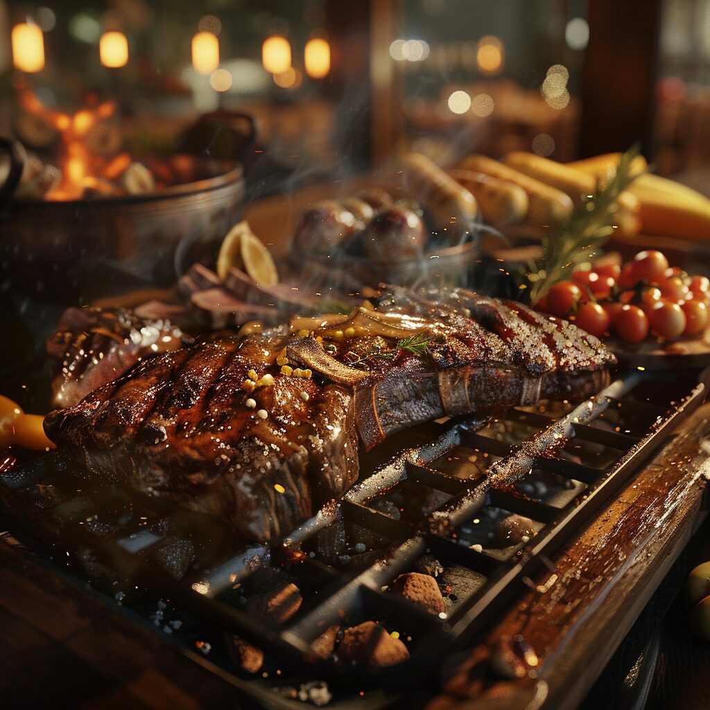 Mesa pra churrasco