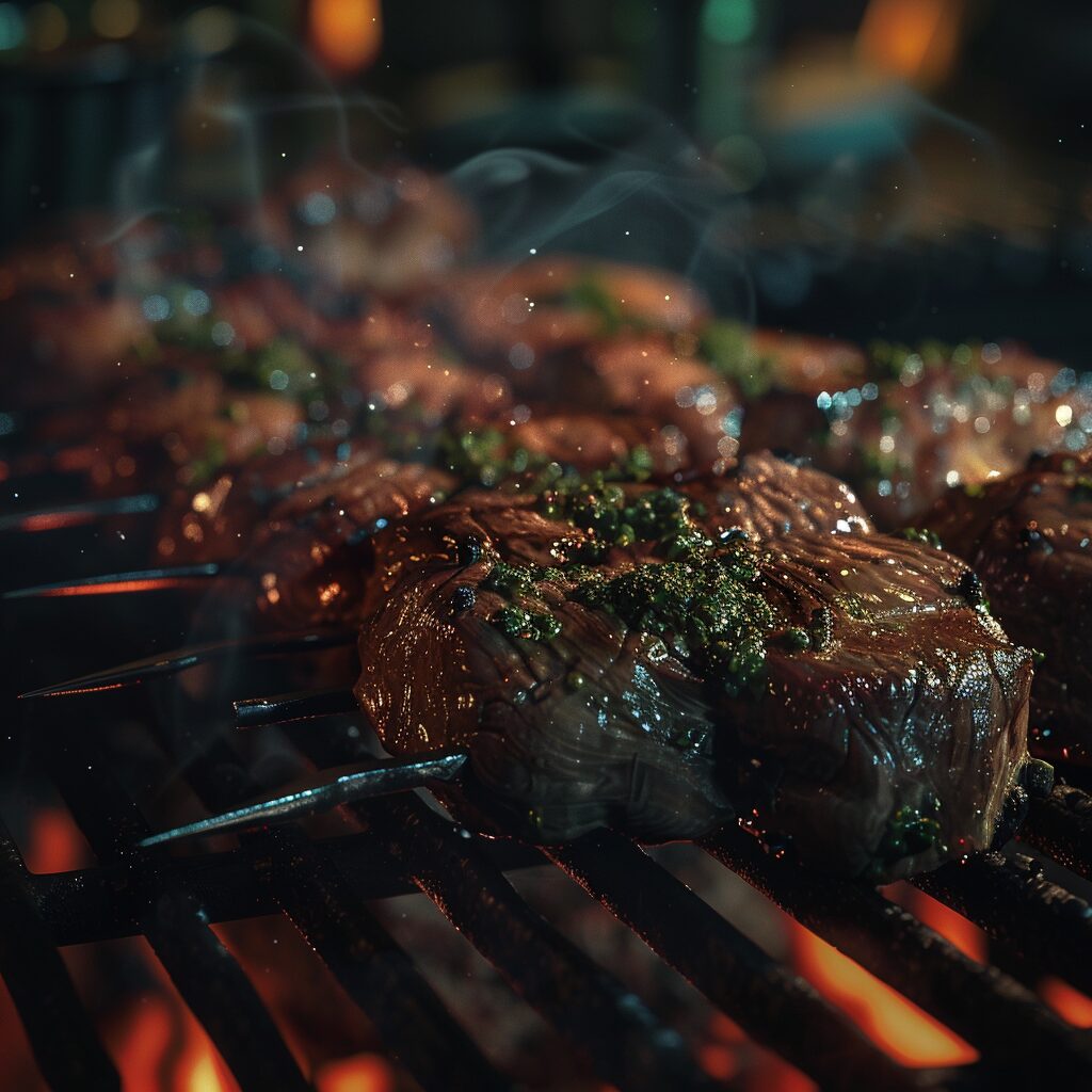 Mesa pra churrasco