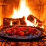 Pizza na Churrasqueira