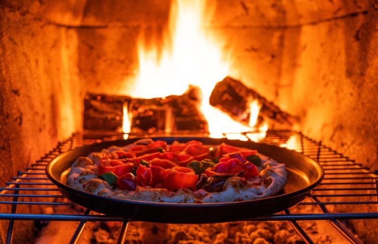 Pizza na Churrasqueira
