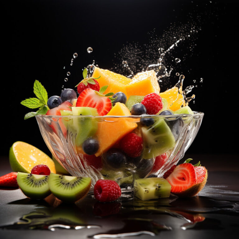 Salada de Frutas: Delicie-se com Cores e Sabores Naturais!