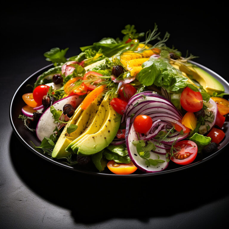 Salada de Legumes: Cores, Sabores e Nutrição no Prato!