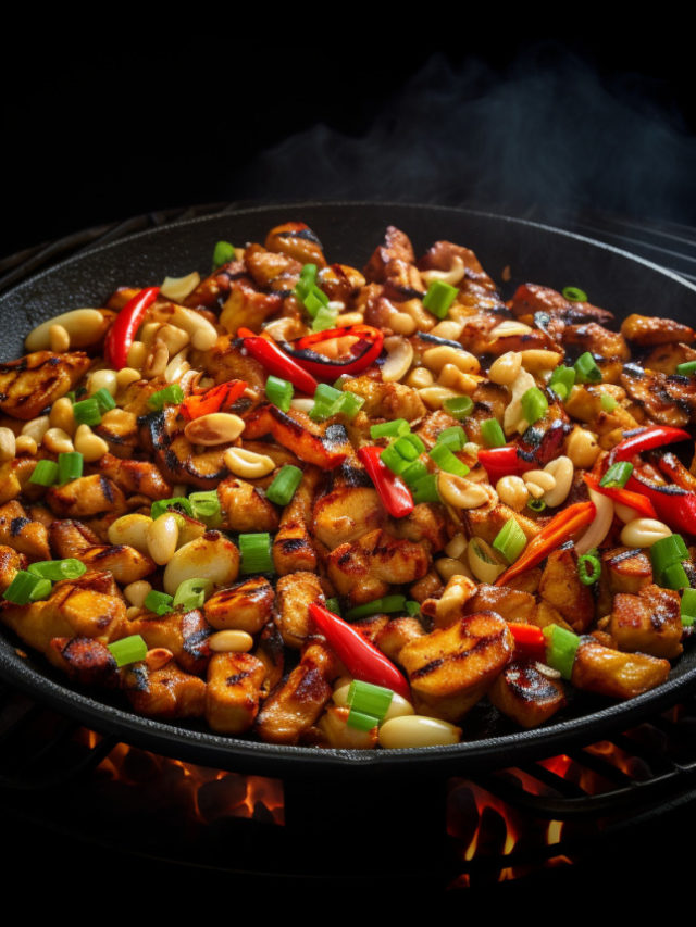 O verdadeiro Frango Xadrez (Kung Pao) 