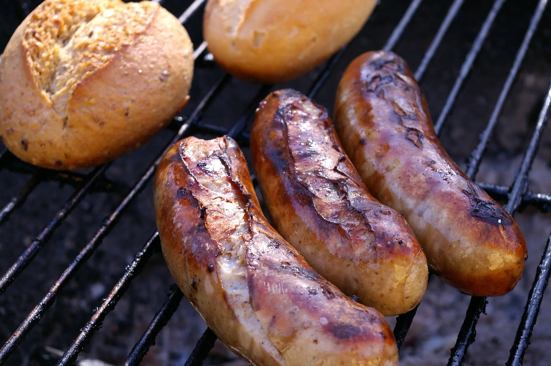 Salsichas para cachorro quente