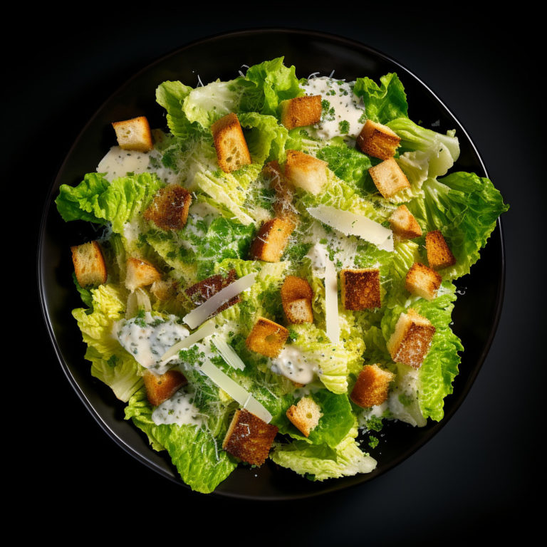Caesar salad: Refrescância Grelhada