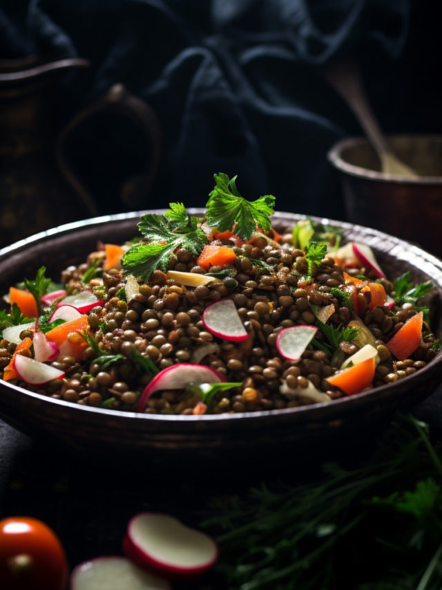 Salada de Lentilha