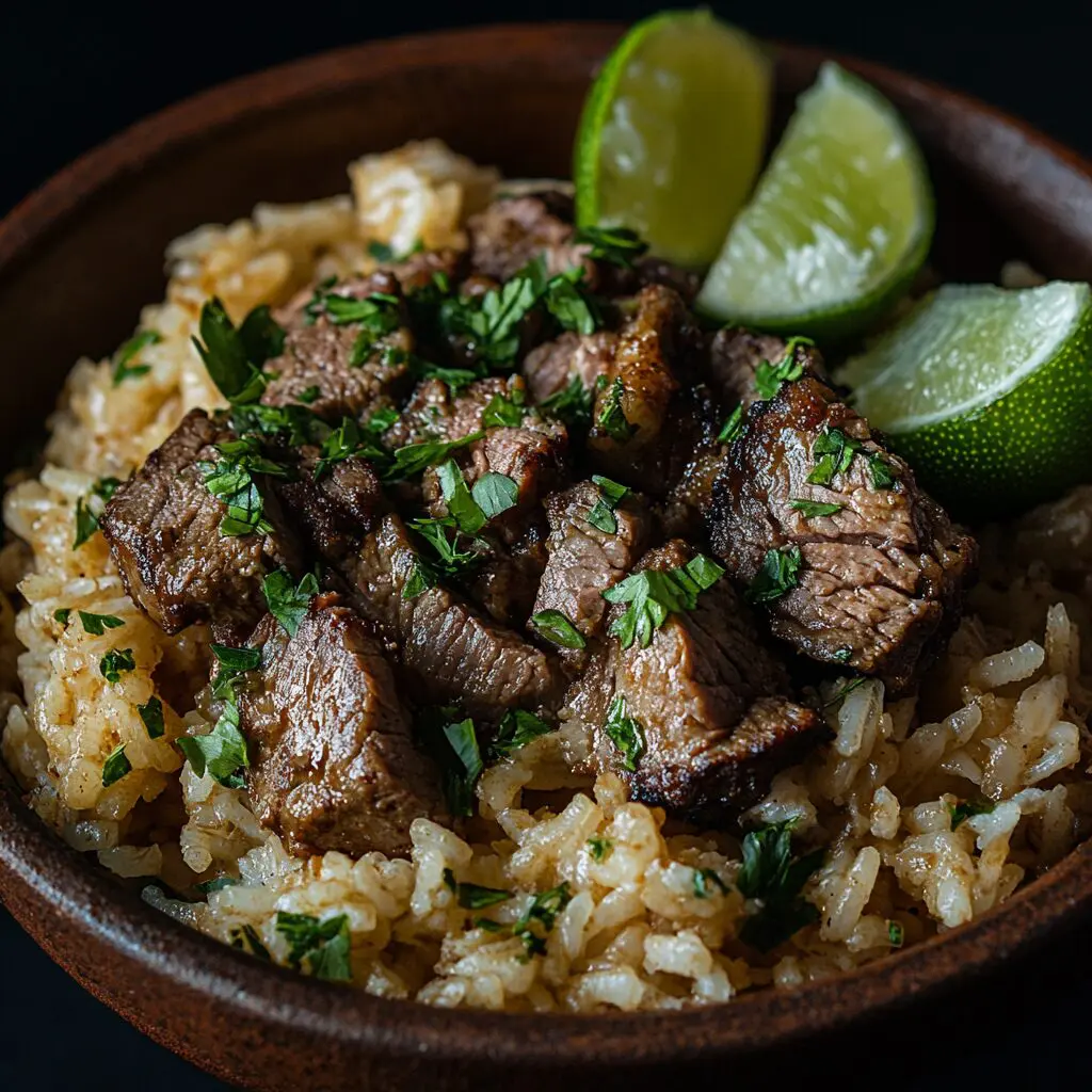 arroz com fraldinha