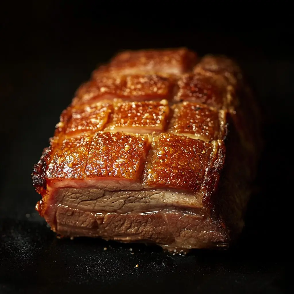 carne de porco assada