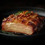 carne de porco assada