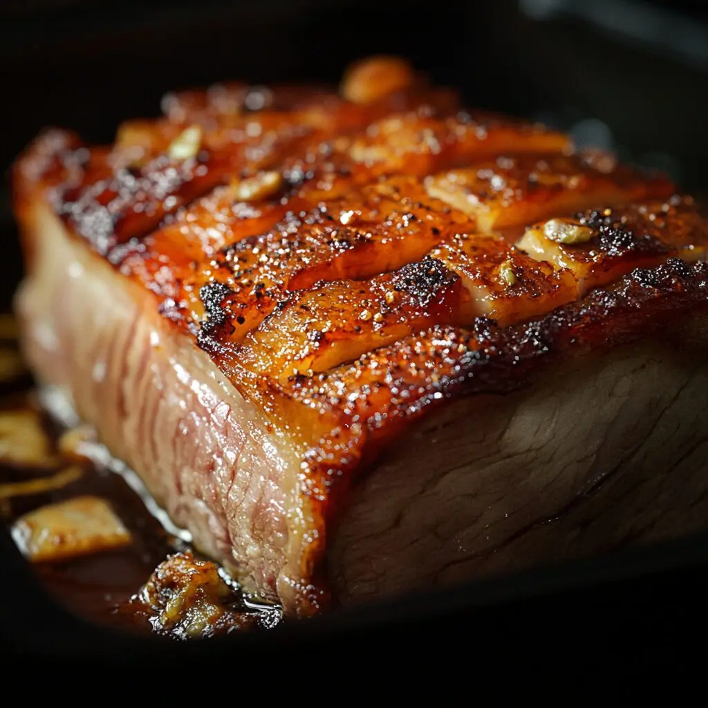 carne de porco assada