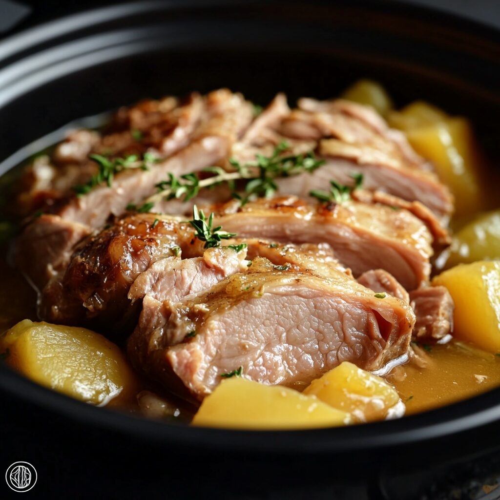 carne de porco na panela de pressão