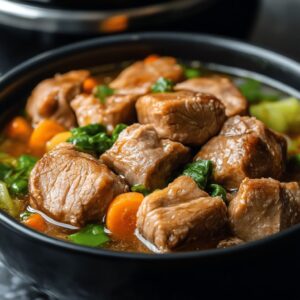 Carne de Porco na Panela de Pressão