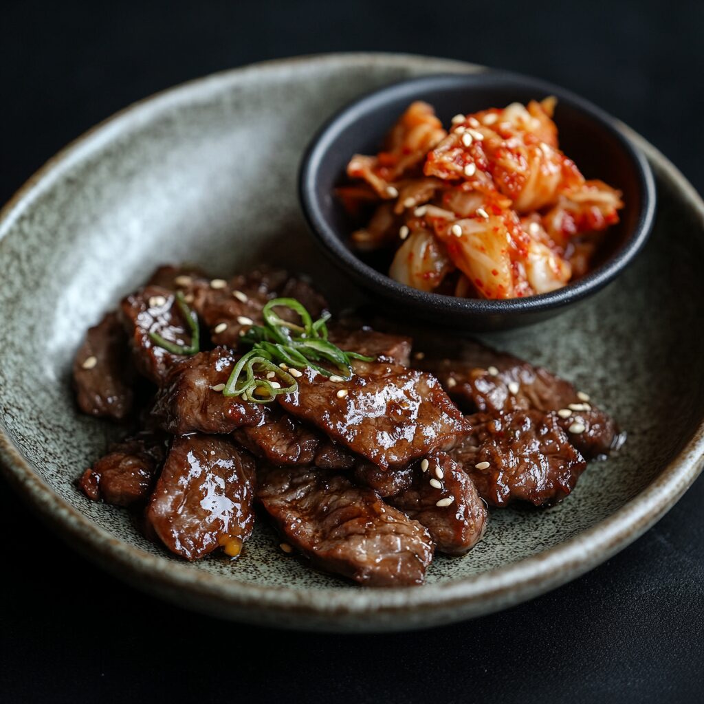 comida coreana