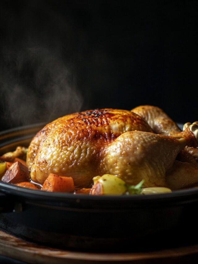 Frango Assado na Panela de Pressão