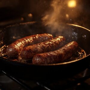 linguiça toscana no forno