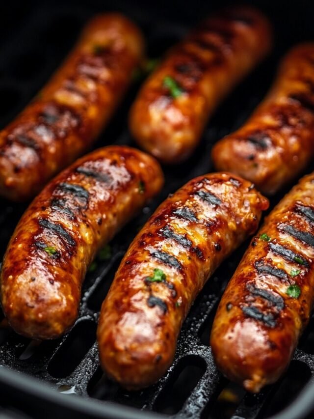 Linguiça Toscana na Airfryer