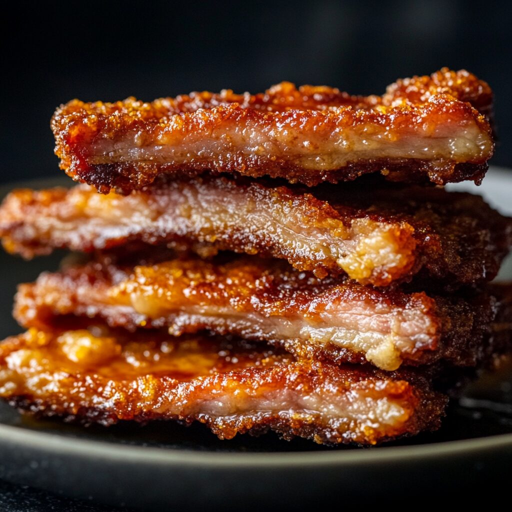 costelinha de porco frita