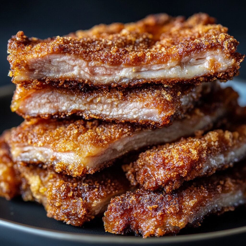 costelinha de porco frita