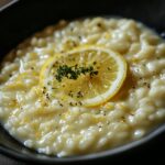 risoto de limão siciliano