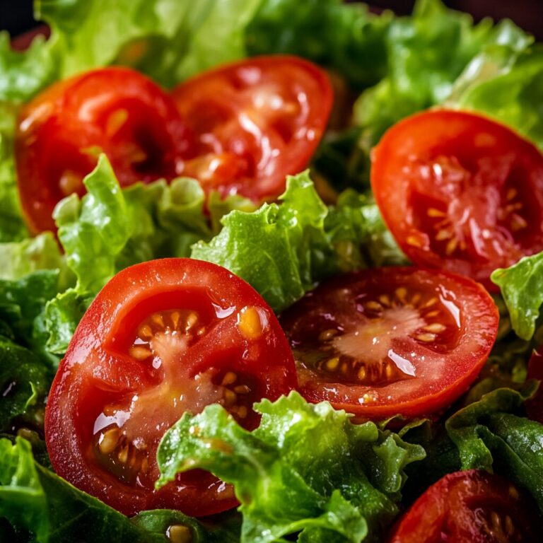 Salada de Alface e Tomate: Leveza e Sabor para o Seu Churrasco