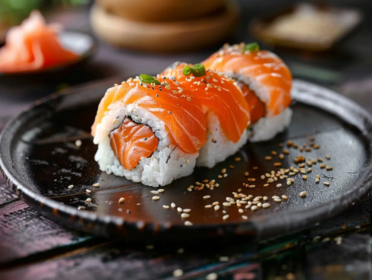 uramaki salmão