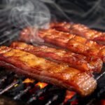 Panceta na Churrasqueira