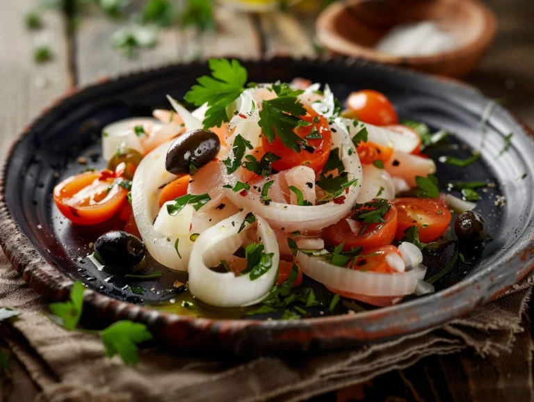 Salada de Bacalhau: Leve, Refrescante e Cheia de Sabor