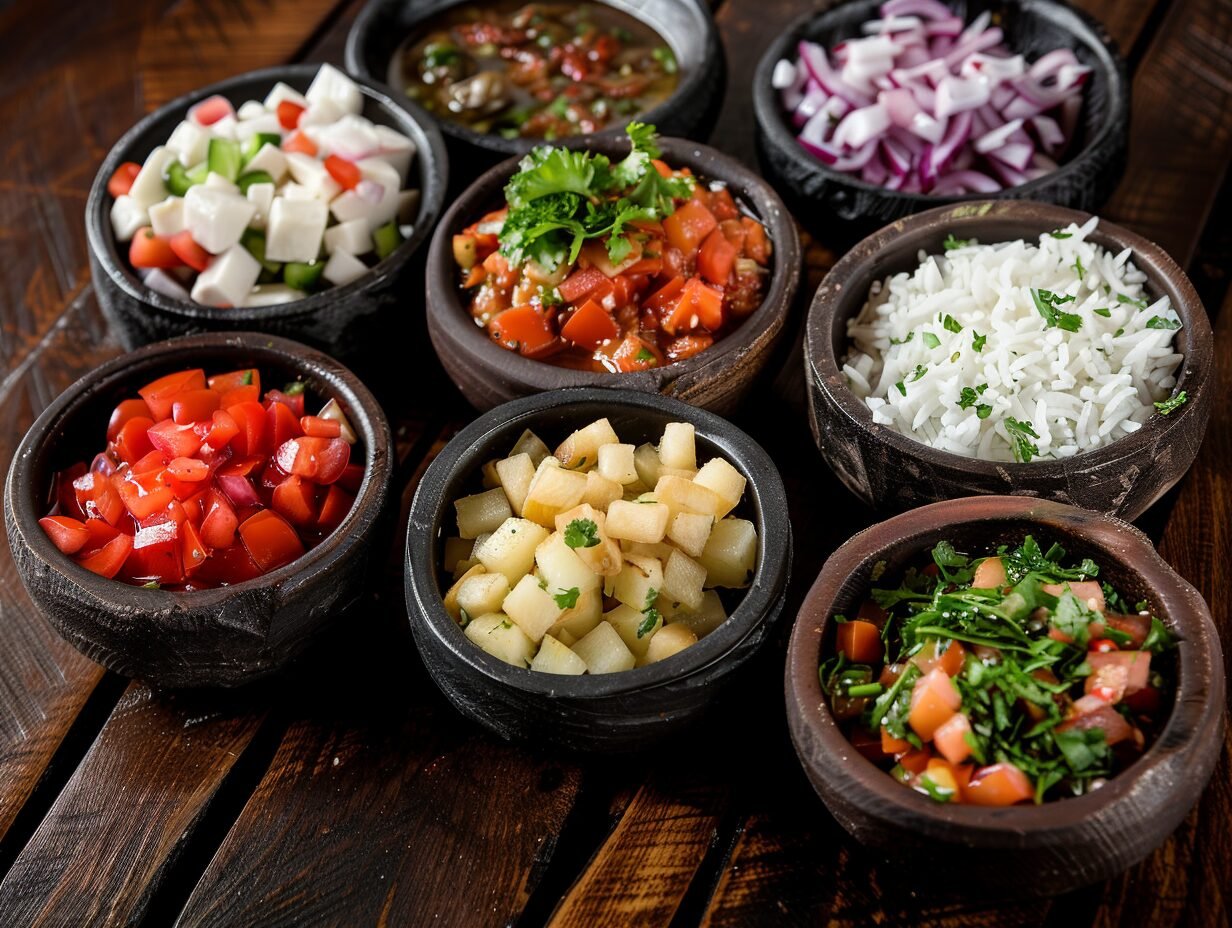 acompanhamento para churrasco