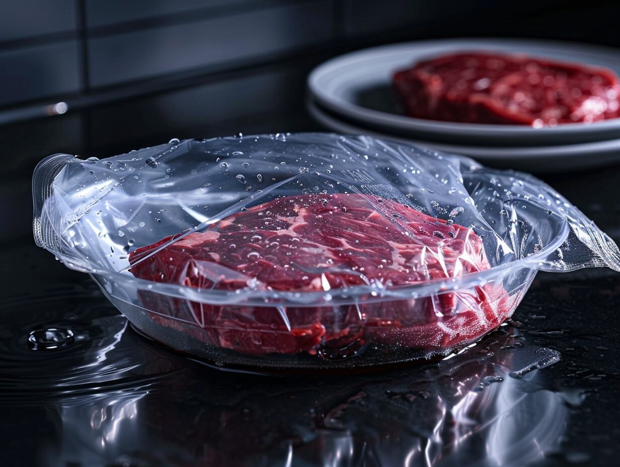 como descongelar carne 