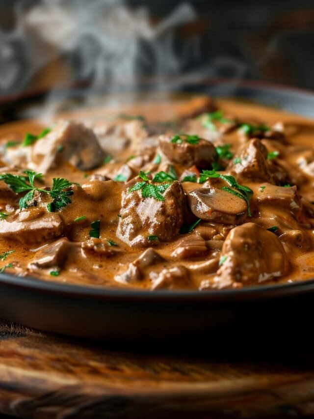 Estrogonofe de Carne