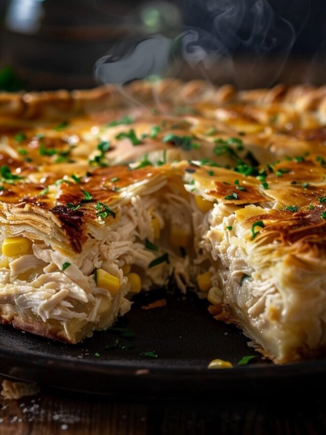 Torta de Frango de Liquidificador