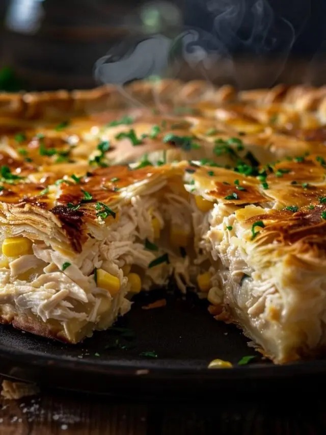 Torta de Frango de Liquidificador