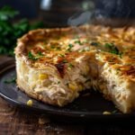 torta de frango de liquidificador