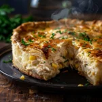 torta de frango de liquidificador