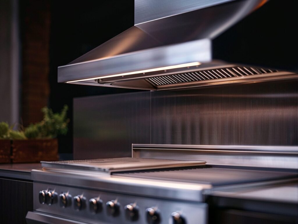 Exaustor para Churrasqueira