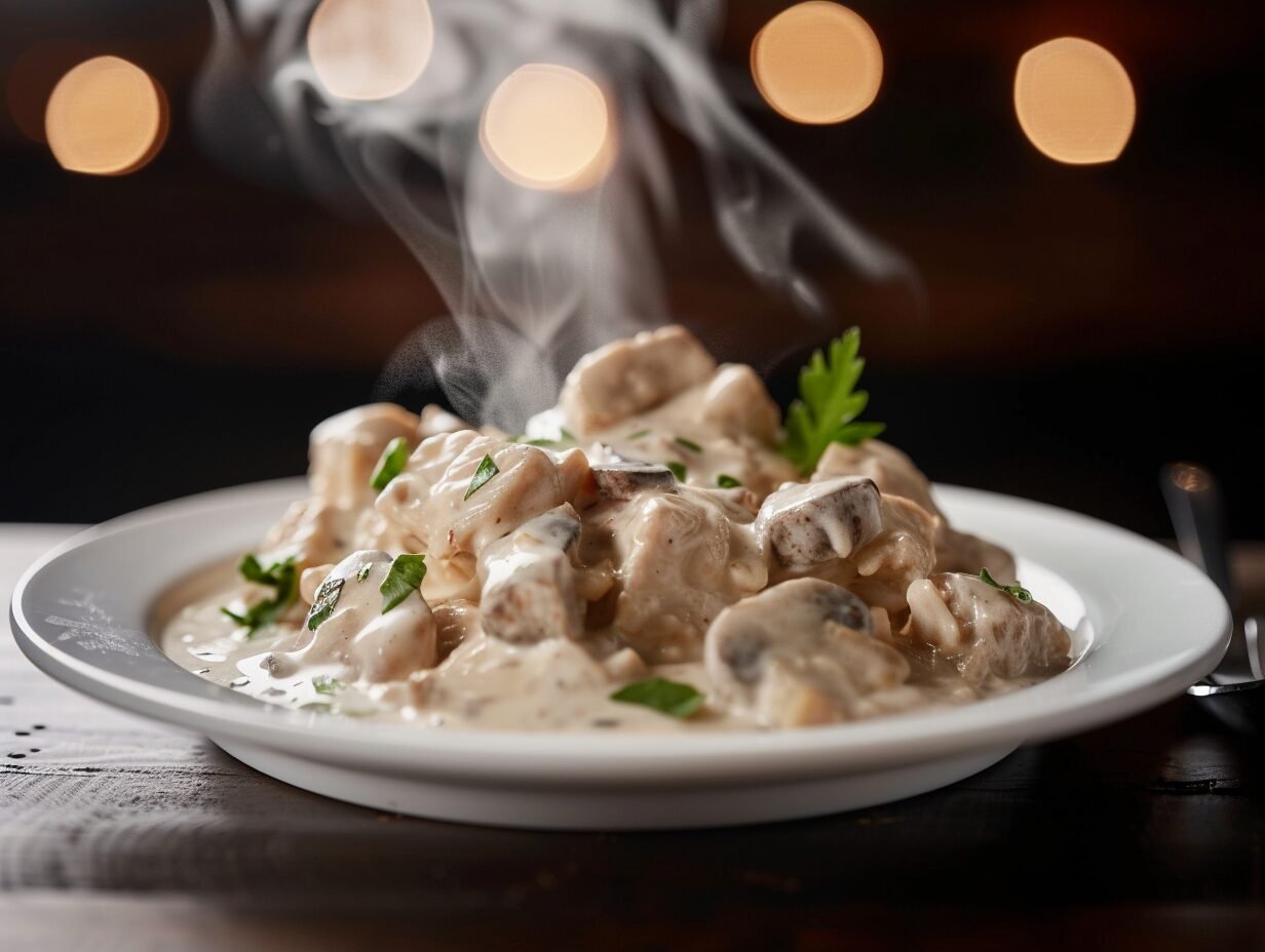 strogonoff de frango