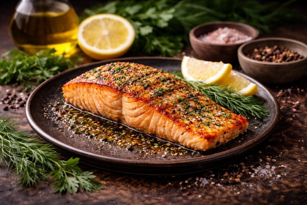 Salmão Grelhado