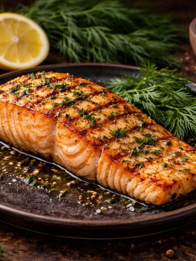 Salmão Grelhado Salmão Grelhado