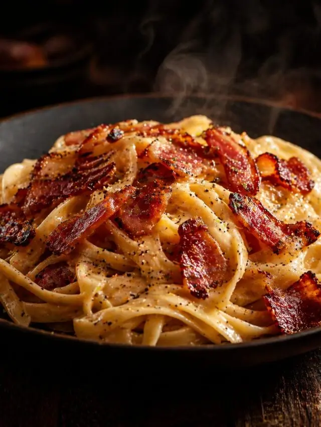 Macarrão com Bacon
