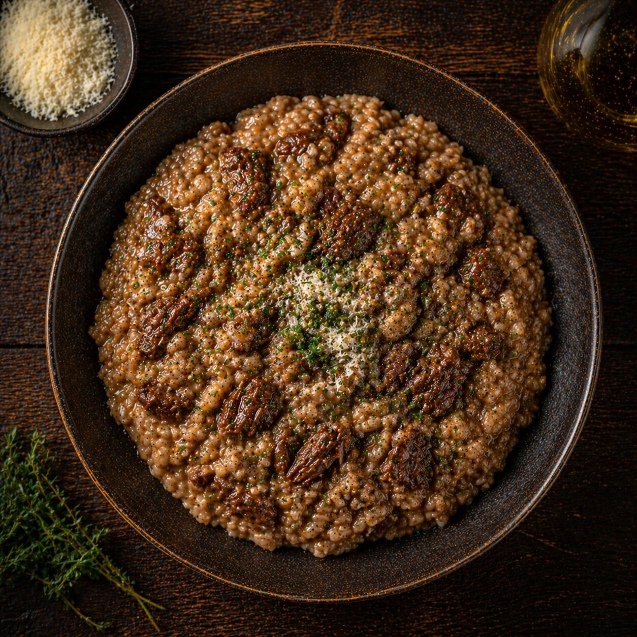 risoto de carne
